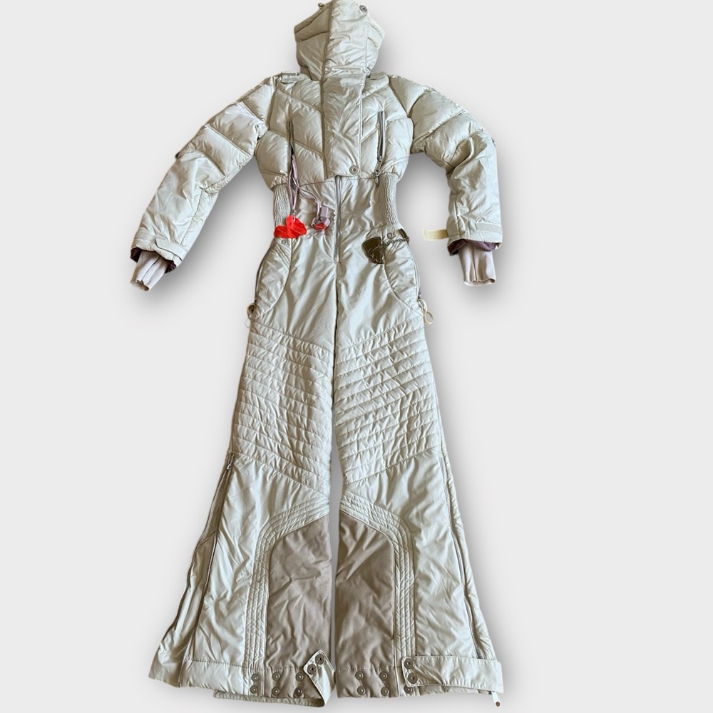 Designer Stella McCartney snowboarding ski suit jumpsuit romper jacket size XS S